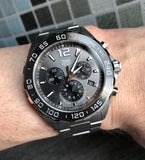 Tag Heuer Formula 1 Anthracite Dial Silver Steel Strap Watch for Men - CAZ1011.BA0842 Buy Now By Tag Heuer