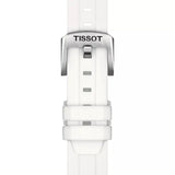 Tissot Seastar 1000 Mother of Pearl White Dial White Rubber Strap Watch for Women - T120.210.17.116.00 Buy Now By Tissot