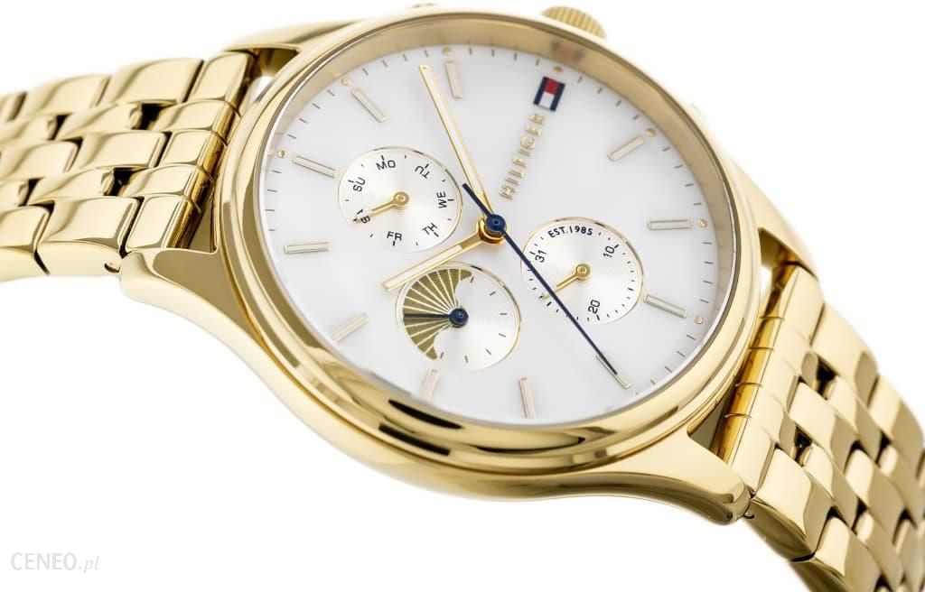 Tommy Hilfiger Whitney Chronograph Quartz Mother of Pearl White Dial Gold Steel Strap Watch For Women - 1782121 Buy Now By Tommy Hilfiger