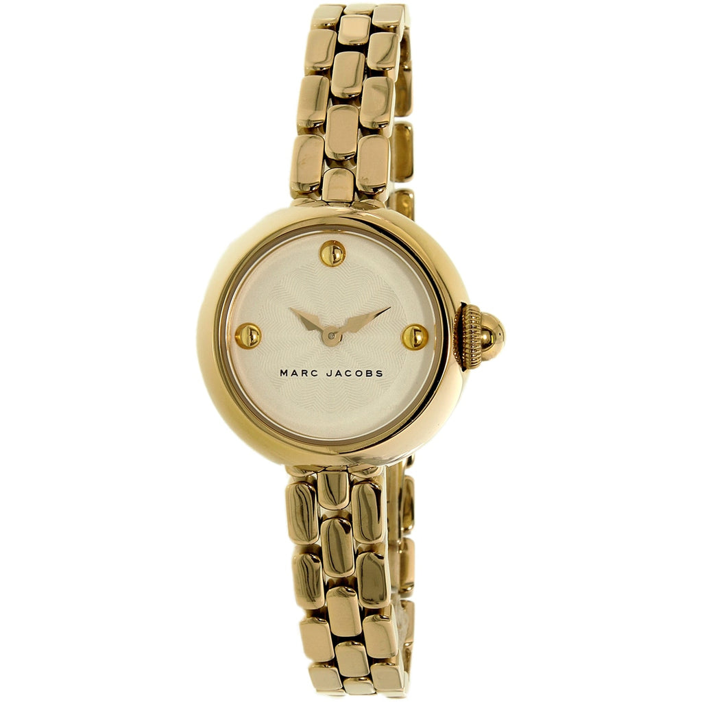 Marc Jacobs Courtney White Dial Gold Steel Strap Watch for Women - MJ3457 Buy Now By Marc Jacobs