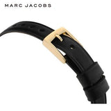 Marc Jacobs Roxy Black Dial Black Leather Strap Watch for Women - MJ1585 Buy Now By Marc Jacobs