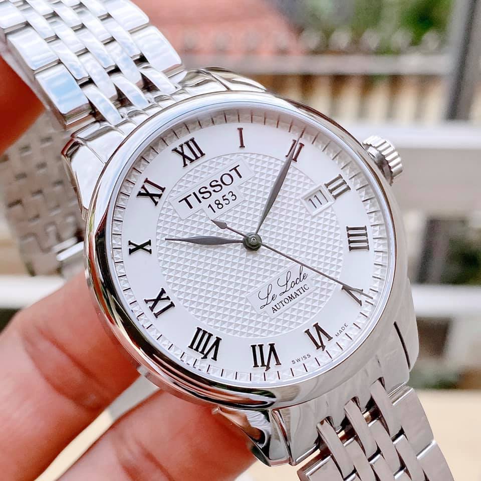 Tissot T Classic Le Locle Automatic White Dial Silver Steel Strap Watch For Men - T41.1.483.33 Buy Now By Tissot