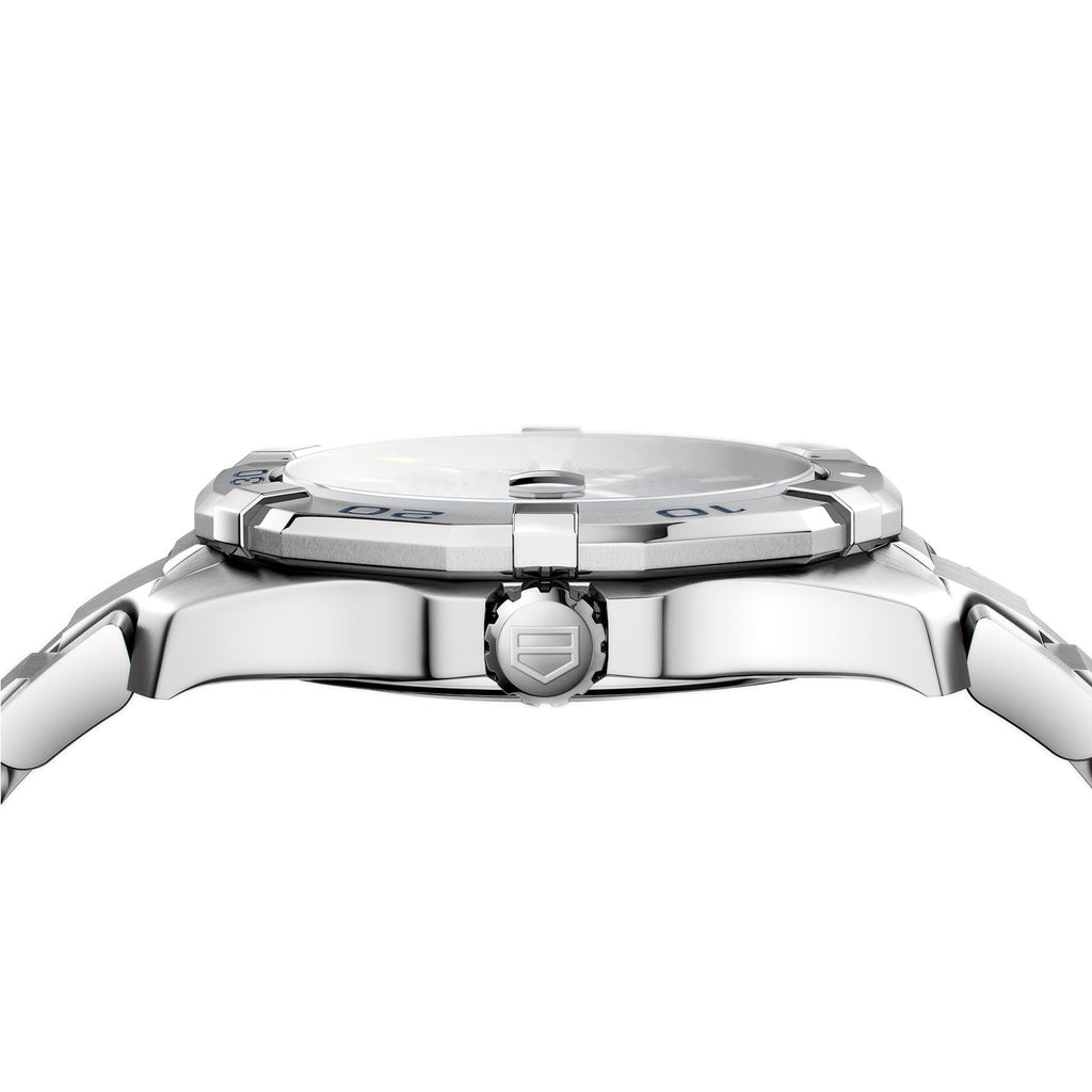 Tag Heuer Aquaracer Calibre 5 Automatic Blue Dial Silver Steel Strap Watch for Men - WAY2012.BA0927 Buy Now By Tag Heuer