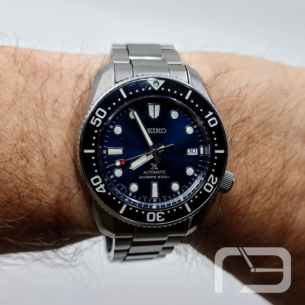 Seiko Prospex Sea Automatic Diver Green Dial Silver Steel Strap Watch For Men - SPB187J1 Buy Now By Seiko