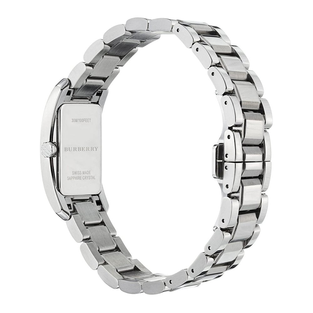Burberry Heritage Black Dial Silver Stainless Steel Strap Watch for Women - BU9501 Buy Now By Burberry