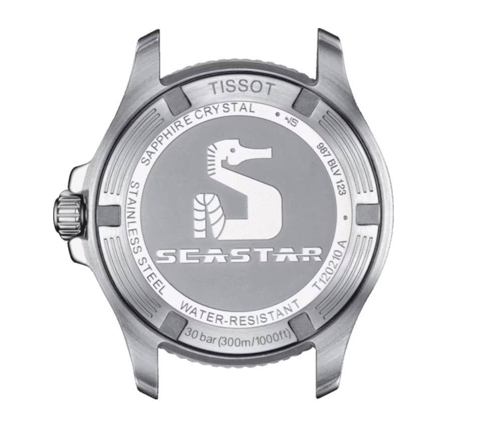 Tissot Seastar 1000 Mother of Pearl White Dial White Rubber Strap Watch for Women - T120.210.17.116.00 Buy Now By Tissot
