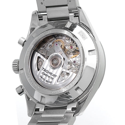 Tag Heuer Carrera Chronograph 41mm Blue Dial Silver Steel Strap Watch for Men - CBK2112.BA0715 Buy Now By Tag Heuer