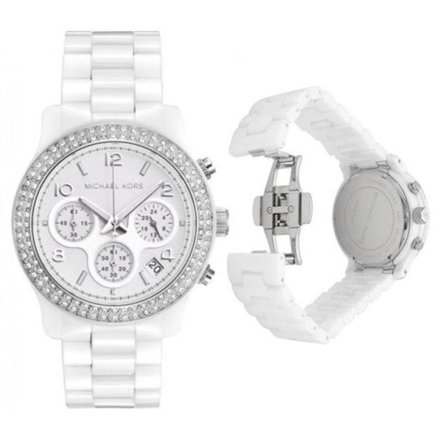 Michael Kors Runway White Dial White Steel Strap Watch for Women - MK5188 Buy Now By Michael Kors