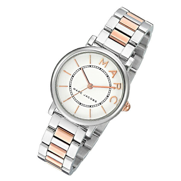 Marc Jacobs Roxy White Dial Two Tone Steel Strap Watch for Women - MJ3553 Buy Now By Marc Jacobs
