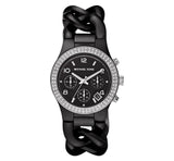 Michael Kors Ceramic Black Dial Black Steel Strap Watch for Women - MK5388 Buy Now By Michael Kors