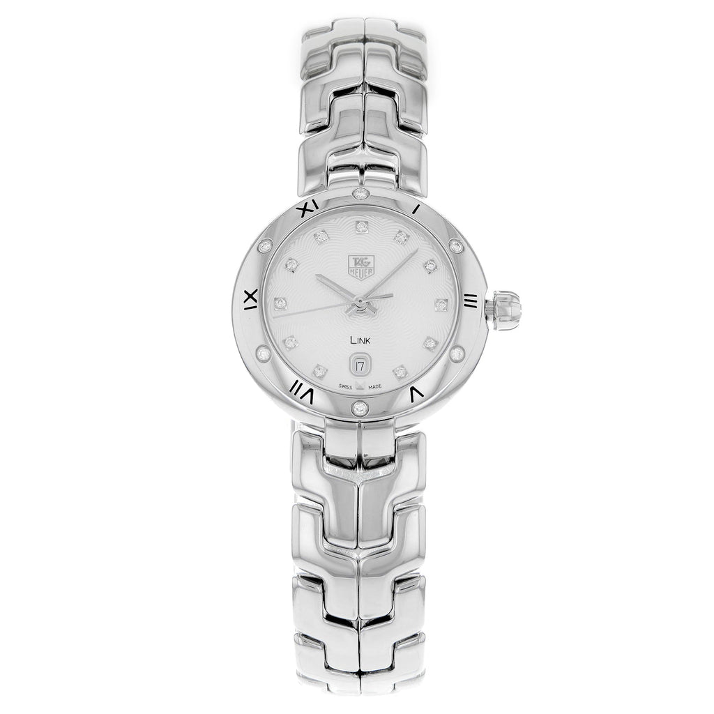 Tag Heuer Link Diamonds Silver Dial Silver Steel Strap Watch for Women - WAT1413.BA0954 Buy Now By Tag Heuer