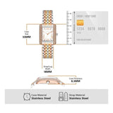 Michael Kors Emery Three-Hand White Dial Two Tone Steel Strap Watch for Women - MK4744 Buy Now By Michael Kors