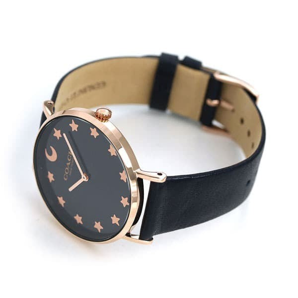 Coach Perry Navy Blue Dial Blue Leather Strap Watch for Women - 14503043 Buy Now By Coach