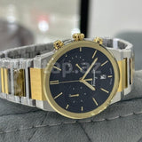 Salvatore Ferragamo F-80 Classic Black Dial Two Tone Steel Strap Watch for Men - SFME00921 Buy Now By Salvatore Ferragamo