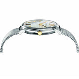 Versace V-Circle Quartz Silver Dial Silver Mesh Strap Watch for Women - VBP050017 Buy Now By Versace