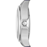 Marc Jacobs Henry Skeleton Blue Dial Blue Leather Strap Watch for Women - MBM1337 Buy Now By Marc Jacobs