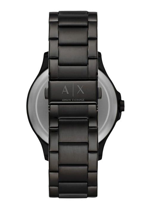 Armani Exchange Cayde Chronograph Black Dial Black Steel Strap Watch for Men - AX2748 Buy Now By Armani Exchange