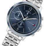 Tommy Hilfiger Casual Quartz Blue Dial Silver Steel Strap Watch For Women - 1782188 Buy Now By Tommy Hilfiger