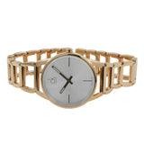 Calvin Klein Stately Silver Dial Gold Steel Strap Watch for Women - K3G23526 Buy Now By Calvin Klein