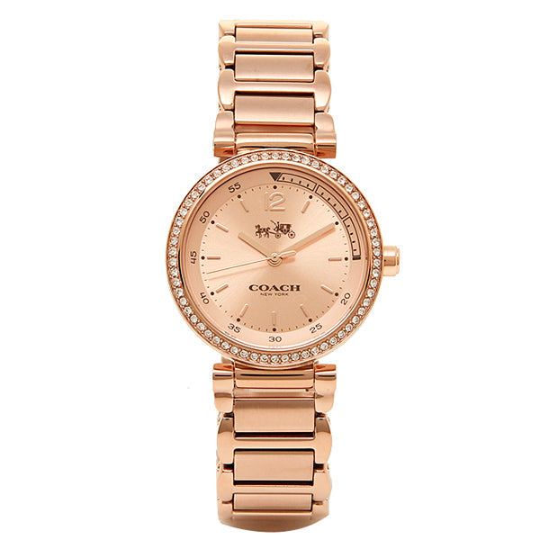 Coach Sports Rose Gold Dial Rose Gold Steel Strap Watch for Women - 14502200 Buy Now By Coach