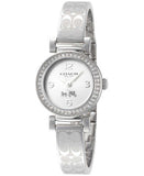 Coach Madison White Dial Silver Steel Strap Watch for Women - 14502201 Buy Now By Coach