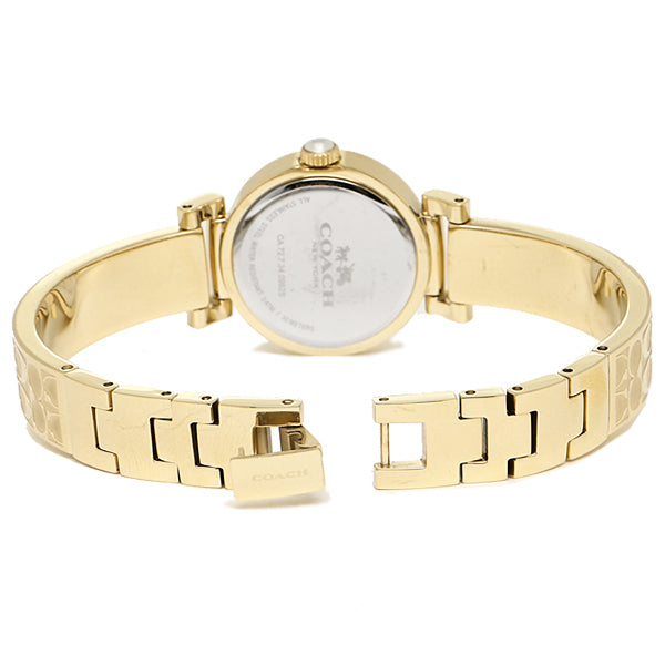 Coach Dress Crystals Gold Dial Gold Steel Strap Watch For Women - 14502202 Buy Now By Coach