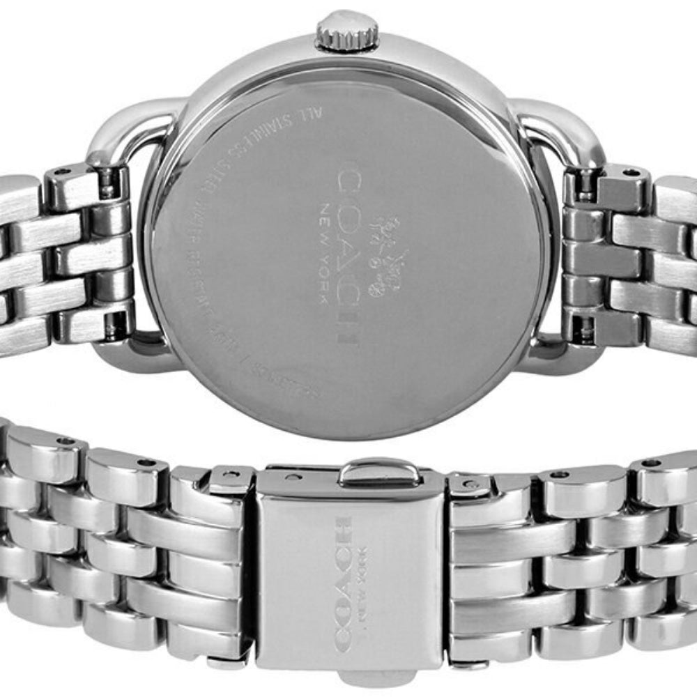 Coach Delancey White Dial Stainless Steel Watch For Women - 14502810 Buy Now By Coach