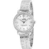 Coach Delancey White Dial Silver Steel Strap Watch for Women - 14502353 Buy Now By Coach