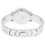 Coach Delancey White Dial Silver Steel Strap Watch for Women - 14502353 Buy Now By Coach