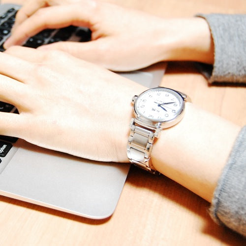 Coach Madison White Dial Silver Steel Strap Watch for Women - 14502394 Buy Now By Coach