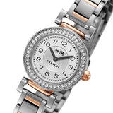 Coach Madison Crystals Silver Dial Two Tone Steel Strap Watch for Women - 14502404 Buy Now By Coach