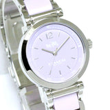 Coach Tristent Purple Dial Two Tone Steel Strap Watch for Women - 14502461 Buy Now By Coach