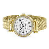 Coach Madison White Dial Gold Mesh Bracelet Watch for Women - 14502652 Buy Now By Coach