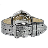 Coach Slim Easton Silver Dial Grey Leather Strap Watch for Women - 14502686 Buy Now By Coach