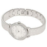 Coach Delancey White Dial Silver Steel Strap Watch for Women - 14502353 Buy Now By Coach