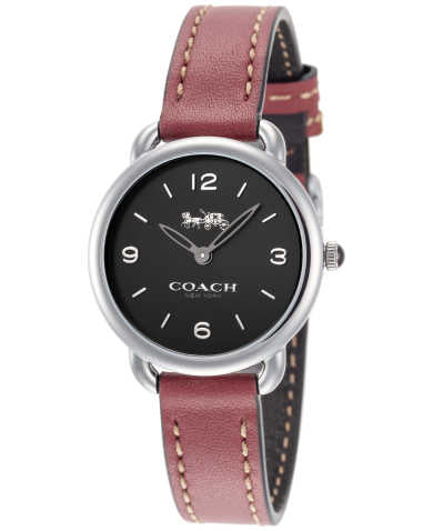 Coach Delancey Black Dial Brown Leather Strap Watch for Women - 14502792 Buy Now By Coach