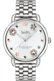 Coach Delancey White Dial Stainless Steel Watch For Women - 14502810 Buy Now By Coach