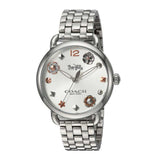 Coach Delancey White Dial Stainless Steel Watch For Women - 14502810 Buy Now By Coach