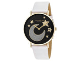 Coach Perry Black Dial White Leather Strap Watch for Women - 14503041 Buy Now By Coach