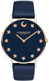 Coach Perry Navy Blue Dial Blue Leather Strap Watch for Women - 14503043 Buy Now By Coach