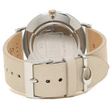 Coach Perry Silver DIal White Leather Strap Watch for Women - 14503116 Buy Now By Coach