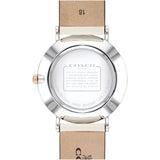 Coach Perry White Dial White Leather Strap Watch for Women - 14503117 Buy Now By Coach