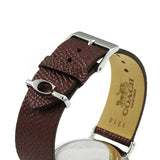 Coach Perry White Dial Brown Leather Strap Watch for Women - 14503154 Buy Now By Coach