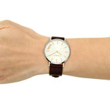Coach Perry White Dial Brown Leather Strap Watch for Women - 14503154 Buy Now By Coach