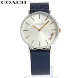 Coach Perry White Dial Blue Leather Strap Watch for Women - 14503156 Buy Now By Coach
