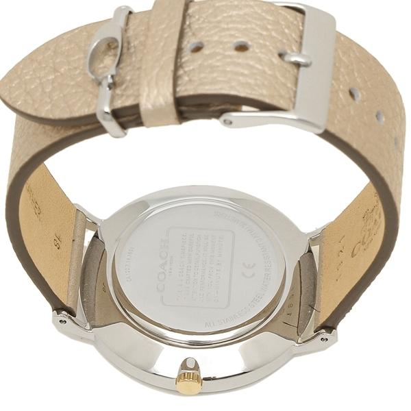 Coach Perry White Dial Beige Leather Strap Watch for Women - 14503157 Buy Now By Coach