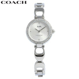 Coach Park Crystals Silver Dial Silver Steel Strap Watch for Women - 14503170 Buy Now By Coach