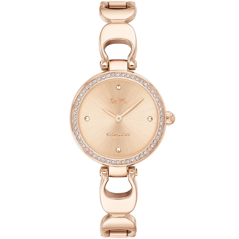 Coach Park Signature Rose Gold Dial Rose Gold Steel Strap Watch for Women - 14503172 Buy Now By Coach