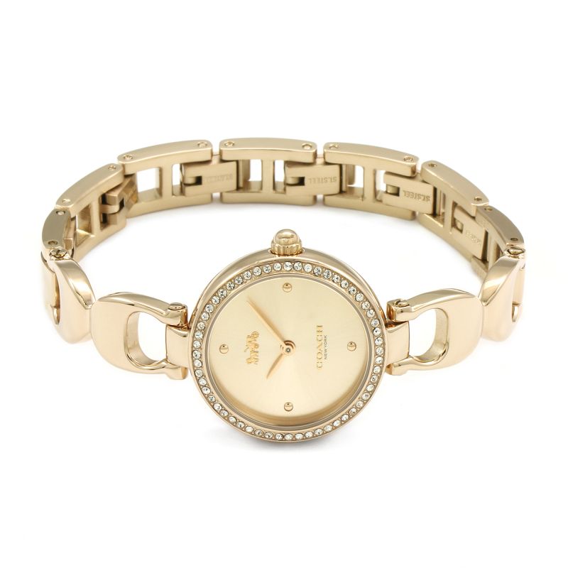 Coach Park Signature Rose Gold Dial Rose Gold Steel Strap Watch for Women - 14503172 Buy Now By Coach