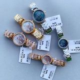 Coach Park Crystal Dial Rose Gold Steel Strap Watch for Women - 14503226 Buy Now By Coach